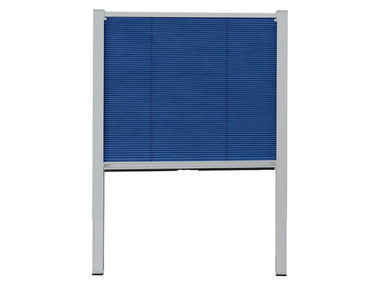 Thermo-plissé vouwgordijn, 97,4 x 75-118 cm (Blauw)
