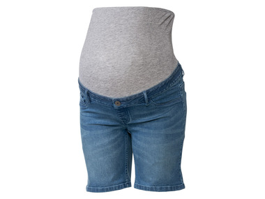 Dames zwangerschaps jeansshorts