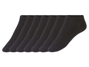 Dames sneakersokken (Zwart, 35-38)