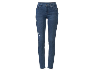 Damen Po-Push-Up Jeans, Super Skinny Fit, normale Leibhöhe