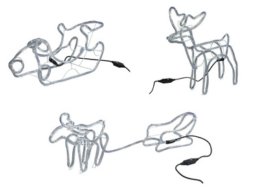 3D-Lichterschlauchfigur