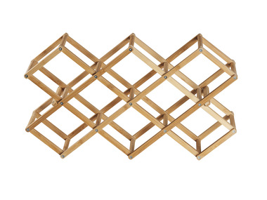 Bamboo Bottle Rack