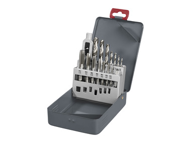 Bohrer- und Gewindebohrer-Set »PBSS 15 A1«, 15-teilig