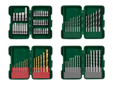 Set de forets et d'embouts PBB 4 C2 (forets HSS, 15 pièces)