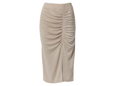 Jupe midi froncée femme