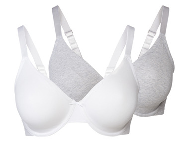 Lot de 2 soutiens-gorge à armatures femme