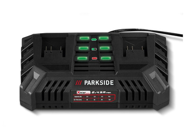 Chargeur de batterie double B