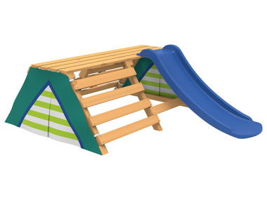 Tipi mit Rutsche