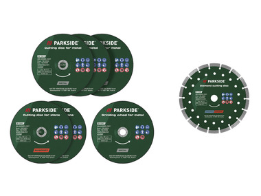 Kit de disques à tronçonner ou ébavurer ou Disque à tronçonner diamanté, Ø 230 mm (disques à tronçonner et ébarber)