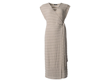 Robe midi effet froissée femme