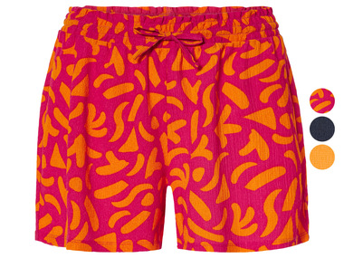 Damen Shorts mit modischer Crinklestruktur