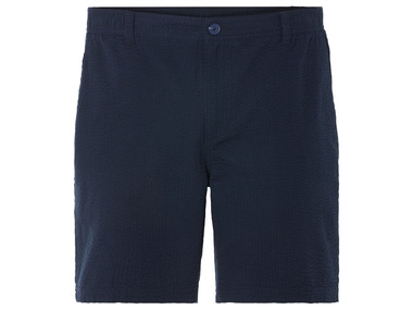 Herren Seersucker-Shorts aus reiner Baumwolle