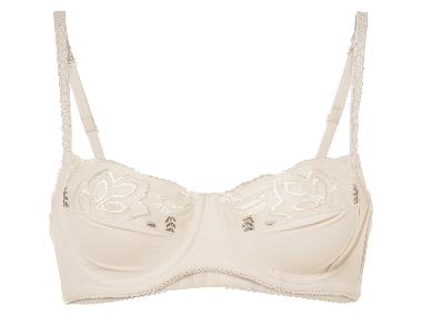 Beugel-bh voor dames met borduursel