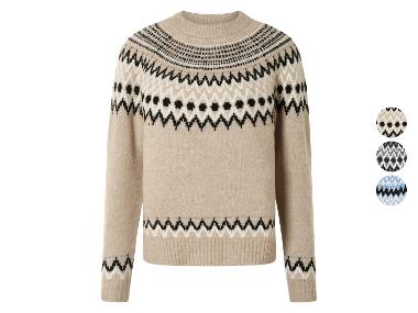 Women's Wool-Blend Knit Sweater