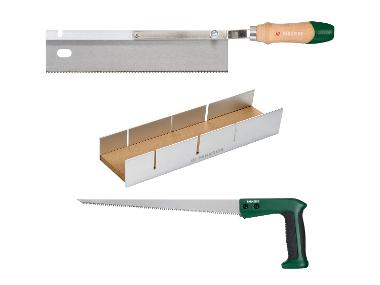 Woodworking Saw and Miter Box Set