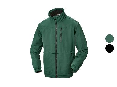 Herren Gefütterte Arbeitsjacke Stretch, wasserabweisend (Grün, XL(56/58))