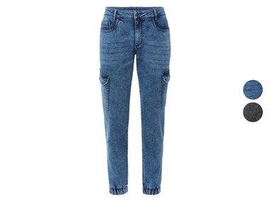 Jogger en denim pour homme, comfort fit, taille normale.