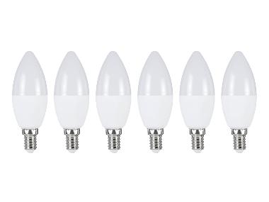 LED-Lampen, 6 Stück (Kerzen E14)