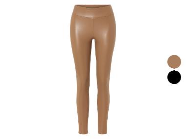 Leggings aspect cuir pour femmes