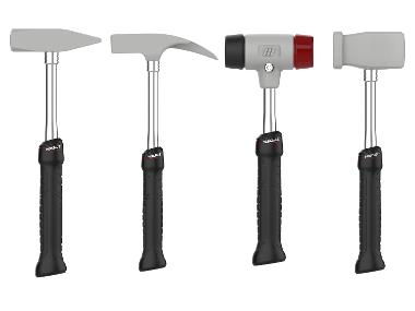 Hammer, mit Gummierung am Griff (Fäustel)