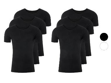 Livergy Maillots de corps côtelés pour homme, lot de 3