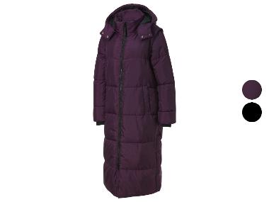 Manteau matelassé 2-en-1 femme by Jette Sport, avec manches amovibles.