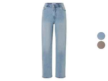 Jean femme, coupe droite, taille haute