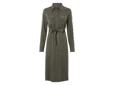 Dames blusekleed, met zijsplitten.