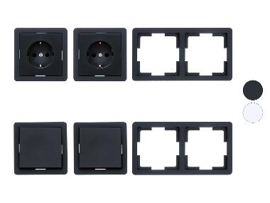 Wall Socket and Switch Set