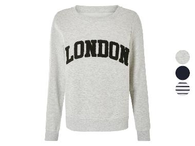 Sweat-shirt pour femme, avec imprimé bouclette.