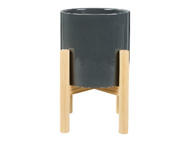 Ceramic Planter with Stand