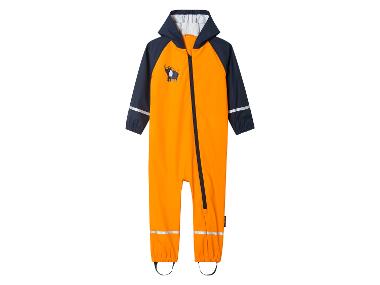 Combinaison de pluie et de jeux imperméable et coupe-vent pour bébé et jeune enfant. (bleu foncé, 6-12 mois)