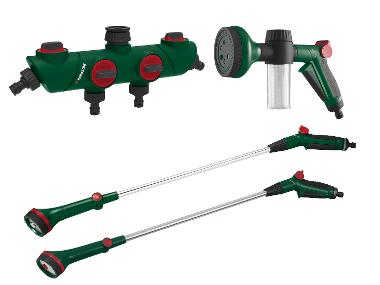 4-Wege-Verteiler / Spezialbrause / Gießstab