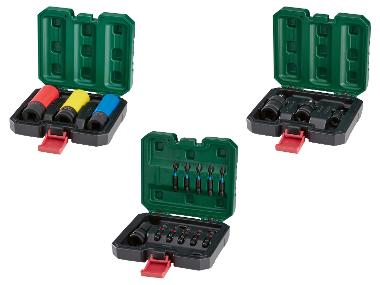 Schlagnuss-Satz / Schlagschrauber-Adapter mit Torsions-Bits / Kraft-Kugelgelenk-Satz