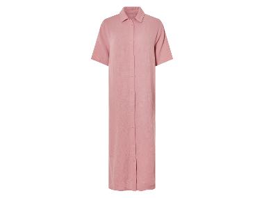 Robe midi en mousseline femme