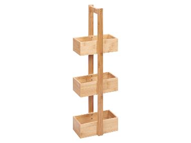 Bamboo Bathroom Shelf with Baskets