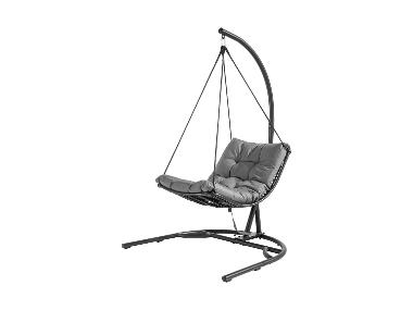 Fauteuil suspendu avec support en acier