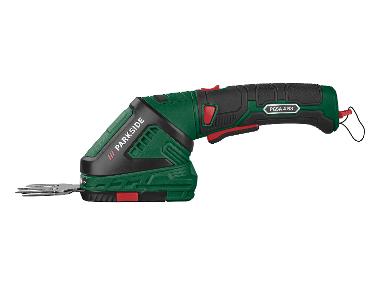 4 V 2-in-1 Akku-Gras- und Strauchschere »PGSA 4 B3«, mit 180° drehbarem Softgriff