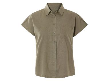 Damesblouse met linnen