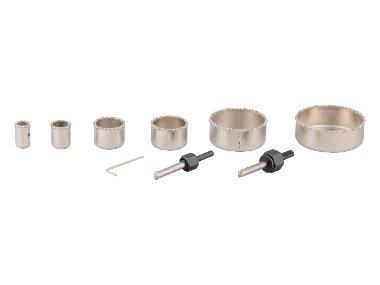 Scie cloche, 9 pièces (set de scies cloches carbure)