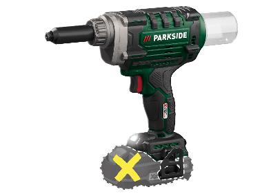 Riveteuse sans fil pour rivets aveugles PBNSG 20-Li A1, 20 V