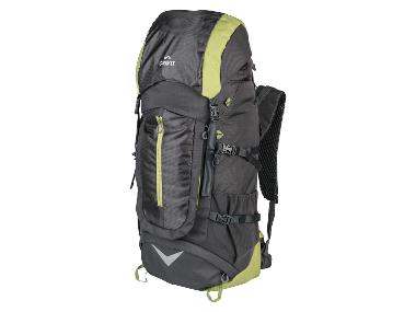 Premium-Trekking-Rucksack, mit Lageverstellriemen und Rückenlängenanpassung