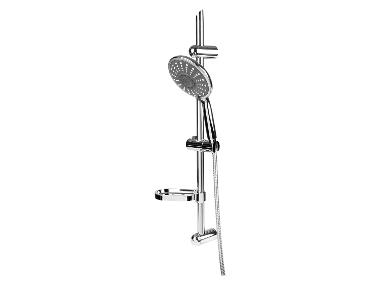 Multifunctional Shower System with Rail