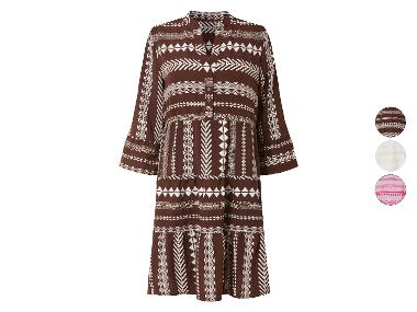 Robe tunique pour femme, avec volants.