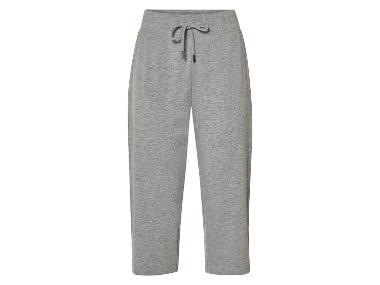 Dames capribroek, van robuuste heavy-jerseykwaliteit. (Zwart, XS (32/34))