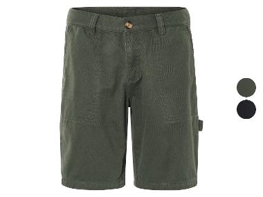 Heren shorts, met opgezette zak. (Groen, 54)