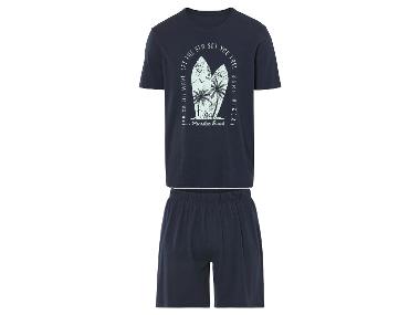 Heren shortama (Marineblauw, XL)