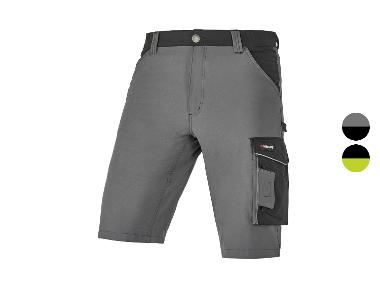 Korte heren werkbroek met stretch