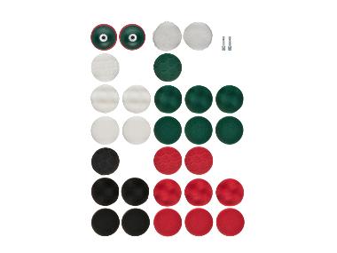 Set d’embouts de polissage et d’éponges