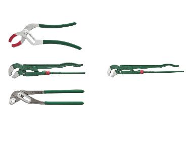 Plumbing Pliers and Pipe Wrench